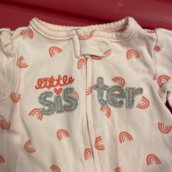 Little Sister sleepers and onesie Size NB - Picture 11 of 14